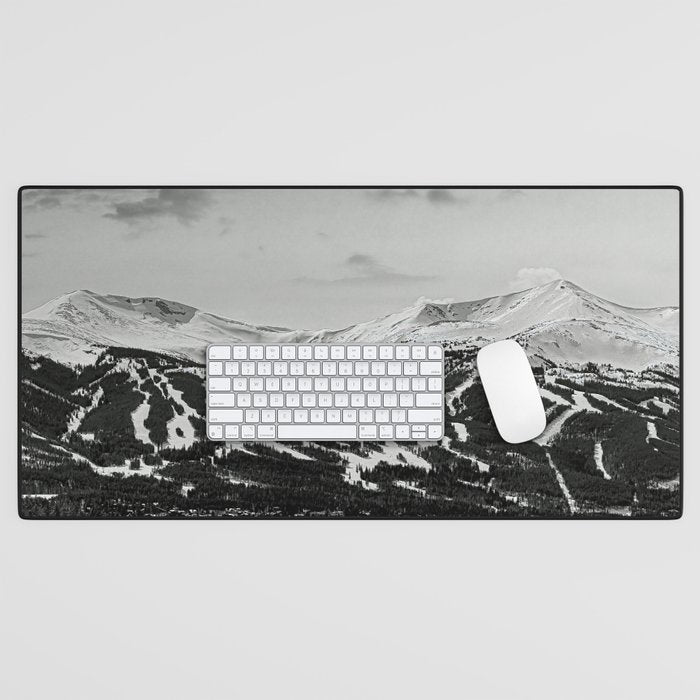 Breckenridge Ski Resort Panorama Desk Mat Gallery Image 1