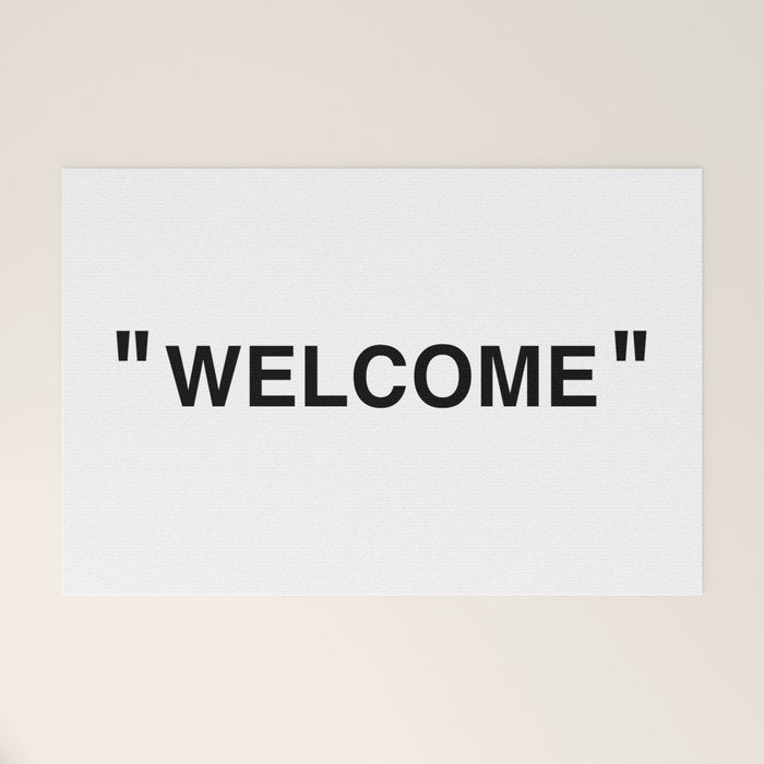 " Art " Welcome Mat Gallery Image 1