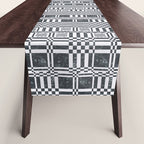 Structured Lines Grid Table Runner Gallery Image 1