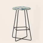 Fairytale Forest Raccoons - charming blue Stool Gallery Image 1