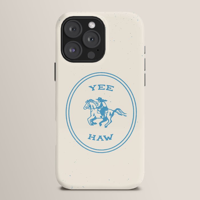 Yee Haw in Blue iPhone Case Gallery Image 16