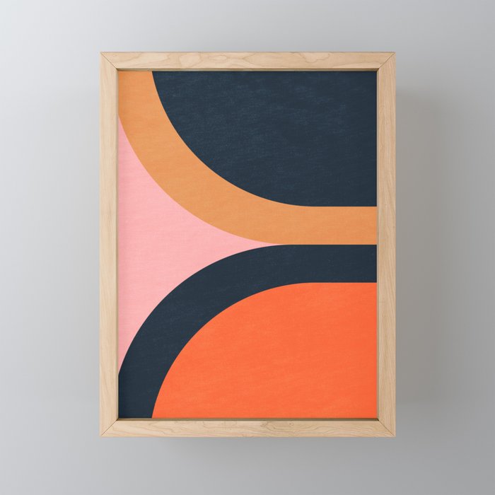 Mallorca: Bauhaus Abstraction 02 Mini Art Print Gallery Image 1
