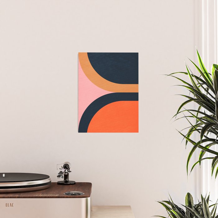 Mallorca: Bauhaus Abstraction 02 Poster Gallery Image 2