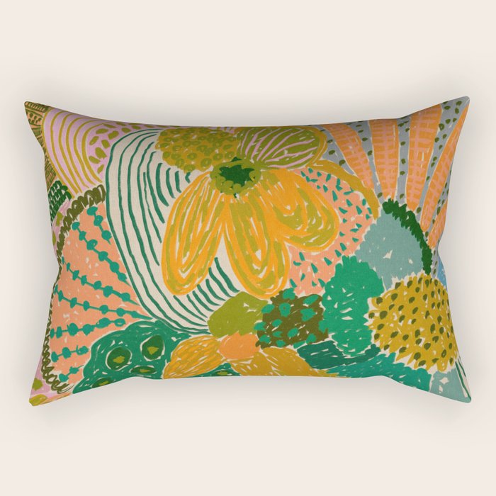 In Bloom #2 Rectangular Pillow Gallery Image 1