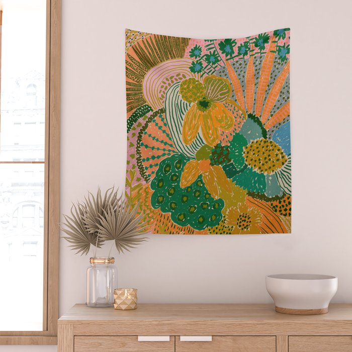 In Bloom #2 Wall Tapestry Gallery Image 2