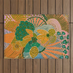 In Bloom #2 Outdoor Rug Gallery Image 1