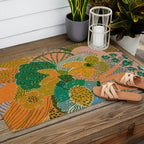 In Bloom #2 Outdoor Rug Gallery Image 2