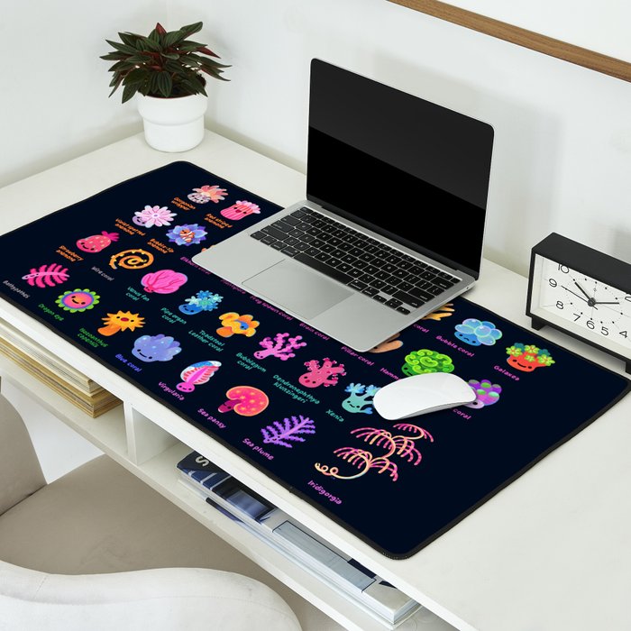 Coral (Anthozoa) Desk Mat Gallery Image 2