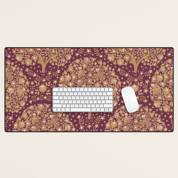 Flowering Forest Desk Mat Gallery Image 1