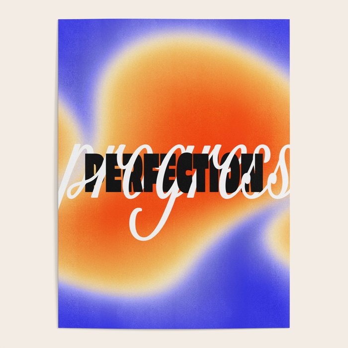 Progress over Perfection Poster Gallery Image 4