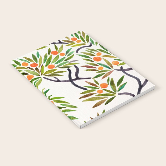 Bonsai Tree - Orange Fruit Notebook Gallery Image 1
