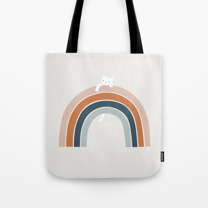 Cat Landscape 151 Tote Bag Gallery Image 1