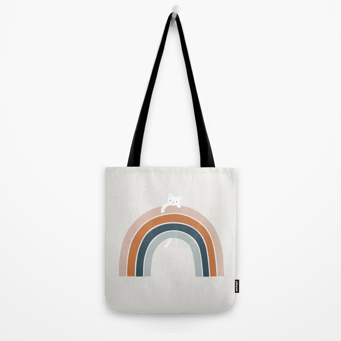 Cat Landscape 151 Tote Bag Gallery Image 2