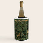 William Morris Forest Rabbits and Foxglove Greenery  Wine Chiller Gallery Image 1