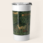 William Morris Forest Rabbits and Foxglove Greenery  Travel Mug Gallery Image 2