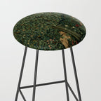 William Morris Forest Rabbits and Foxglove Greenery  Stool Gallery Image 2