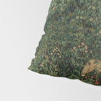 William Morris Forest Rabbits and Foxglove Greenery  Pillow Sham Gallery Image 4
