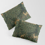 William Morris Forest Rabbits and Foxglove Greenery  Pillow Sham Gallery Image 3