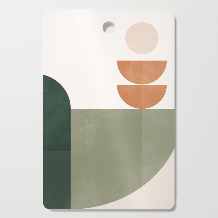Minimal Geometric Shapes 174 Cutting Board Gallery Image 1