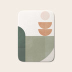 Minimal Geometric Shapes 174 Bath Mat Gallery Image 1