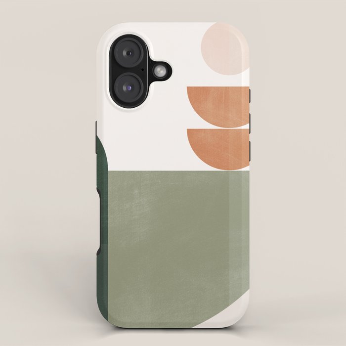Minimal Geometric Shapes 174 iPhone Case Gallery Image 1