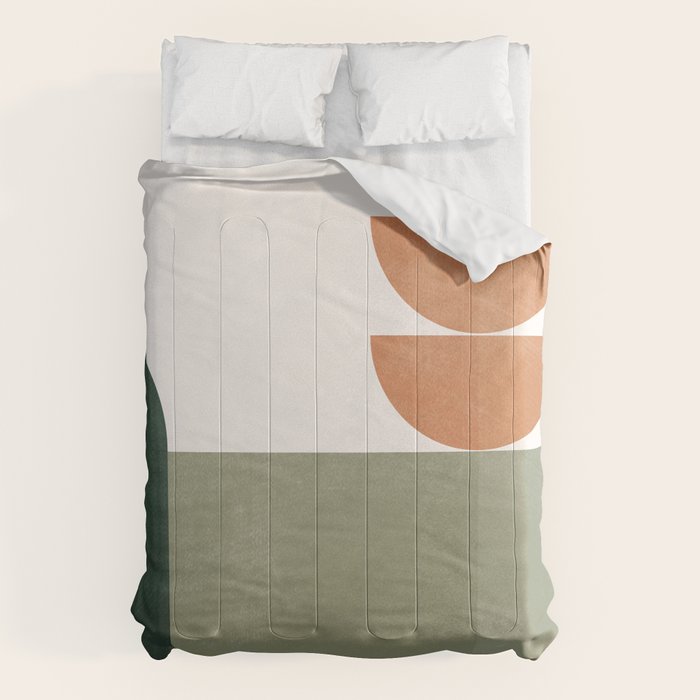 Minimal Geometric Shapes 174 Comforter Gallery Image 6