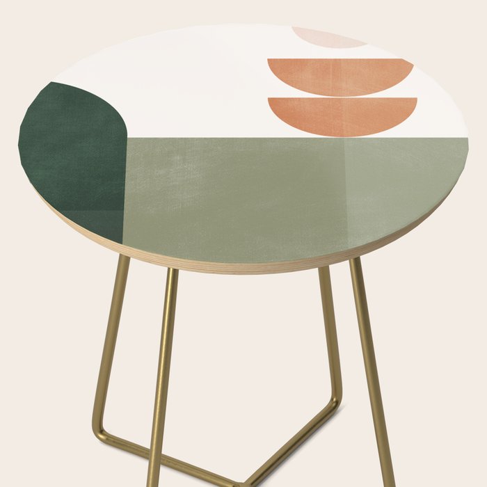 Minimal Geometric Shapes 174 Side Table Gallery Image 2