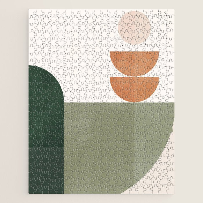 Minimal Geometric Shapes 174 Jigsaw Puzzle Gallery Image 1