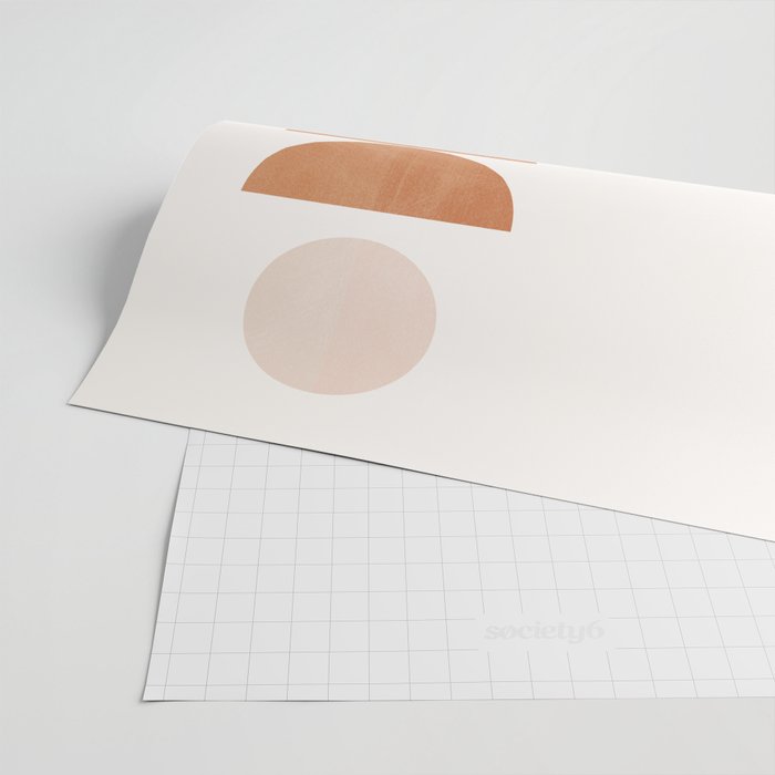 Minimal Geometric Shapes 174 Wrapping Paper Gallery Image 2