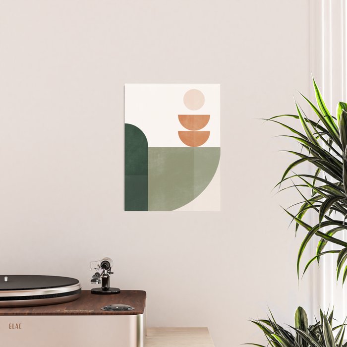 Minimal Geometric Shapes 174 Poster Gallery Image 2