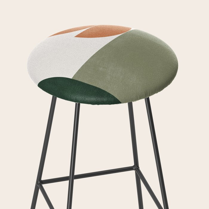 Minimal Geometric Shapes 174 Stool Gallery Image 2