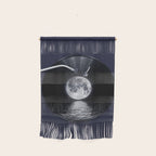 Vinyl moon Wall Hanging Gallery Image 1