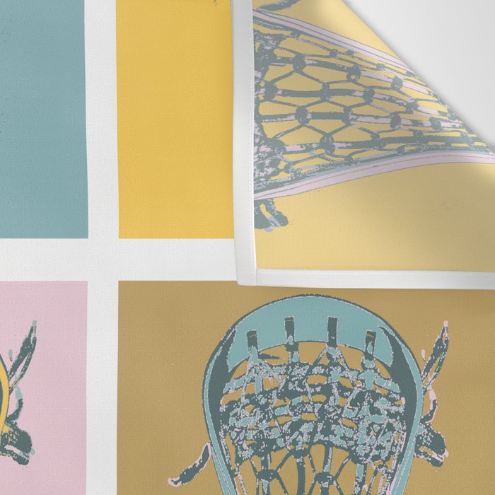 Lacrosse Marylin Blue Wall Tapestry Gallery Image 3