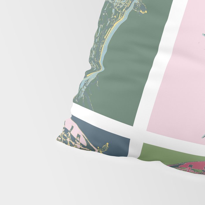 Lacrosse Marylin Blue Pillow Sham Gallery Image 4