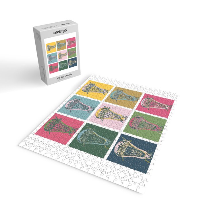 Lacrosse Marylin Blue Jigsaw Puzzle Gallery Image 2