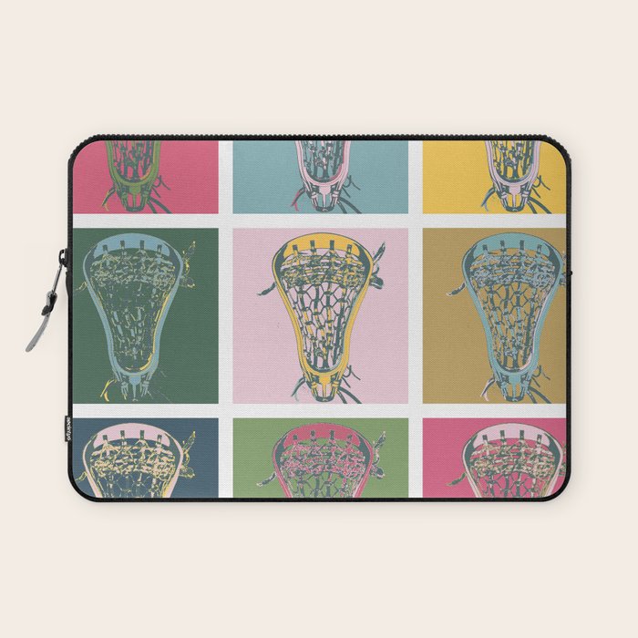 Lacrosse Marylin Blue Laptop Sleeve Gallery Image 1