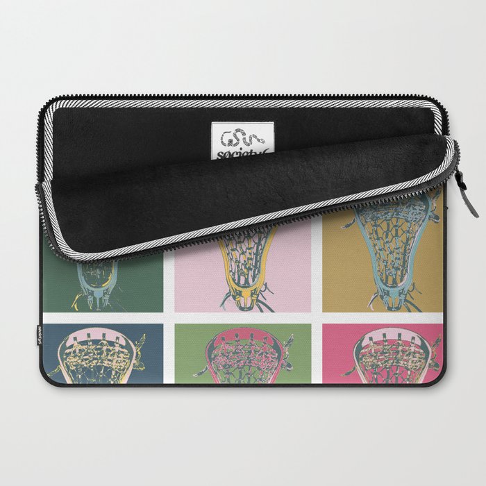 Lacrosse Marylin Blue Laptop Sleeve Gallery Image 2