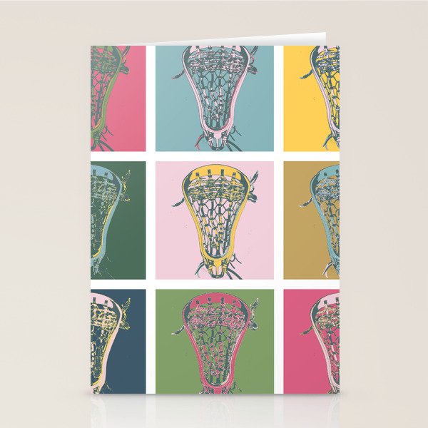 Lacrosse Marylin Blue Stationery Card Gallery Image 2