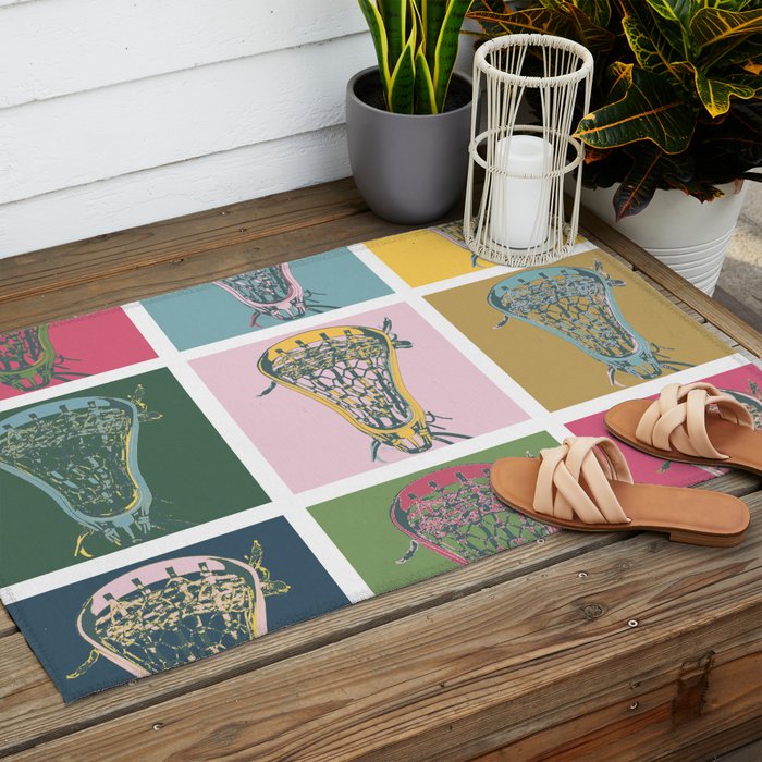 Lacrosse Marylin Blue Outdoor Rug Gallery Image 2