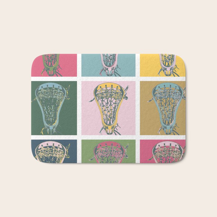 Lacrosse Marylin Blue Bath Mat Gallery Image 1