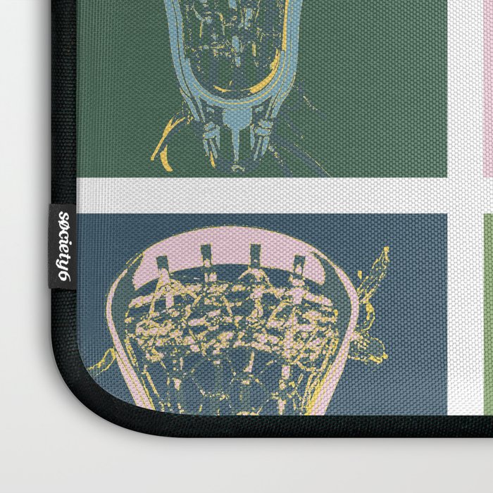 Lacrosse Marylin Blue Laptop Sleeve Gallery Image 3