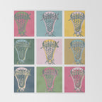 Lacrosse Marylin Blue Throw Blanket Gallery Image 2