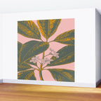 Modern Botanical Banana Leaf Wall Mural Gallery Image 2