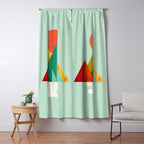 Little Geometric Tipi Window Curtain Gallery Image 5