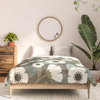 Flower Blossoms and Leaves Comforter Gallery Image 3