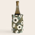 Flower Blossoms and Leaves Wine Chiller Gallery Image 3