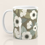 Flower Blossoms and Leaves Coffee Mug Gallery Image 3