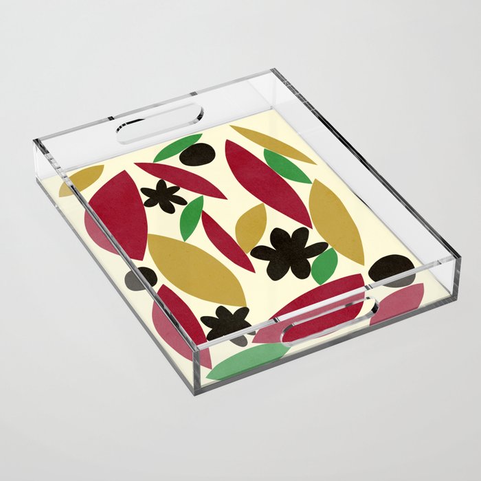 Flower05-1 Acrylic Tray Gallery Image 1