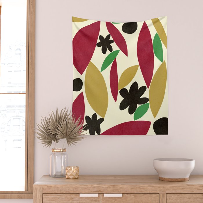 Flower05-1 Wall Tapestry Gallery Image 2
