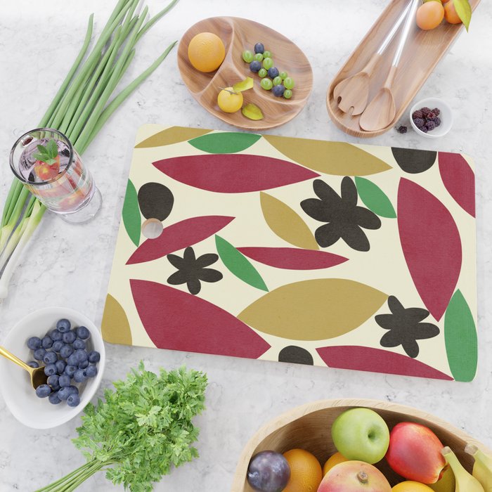 Flower05-1 Cutting Board Gallery Image 2